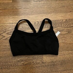Black Women's Sports Bra
